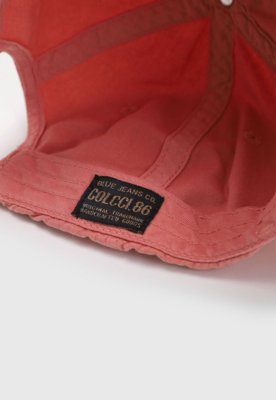 Boné Colcci Aba Curva Logo Metalizado Rosa