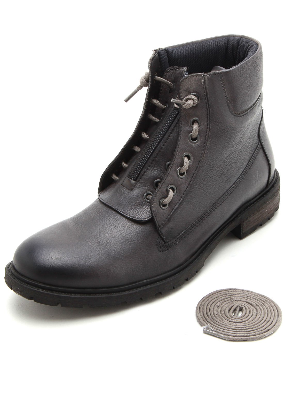 bota couro colcci