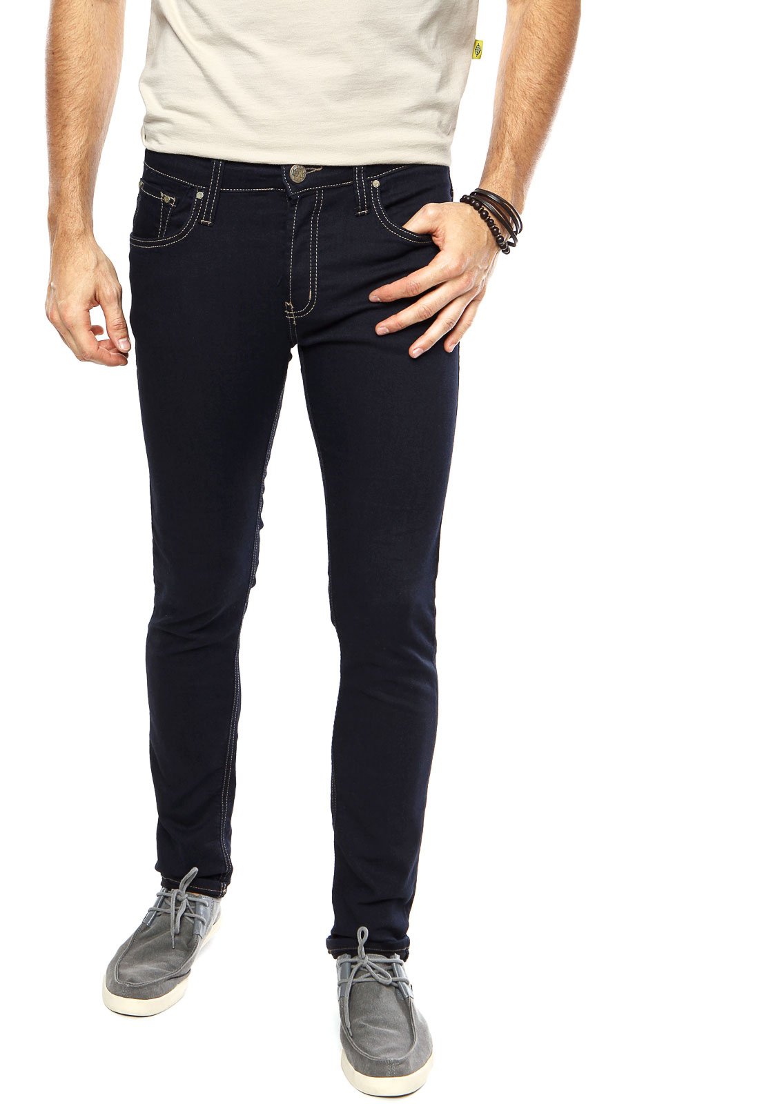 calça jeans skinny colcci