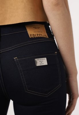 Calça Jeans Colcci Flare Lisa Azul-Marinho