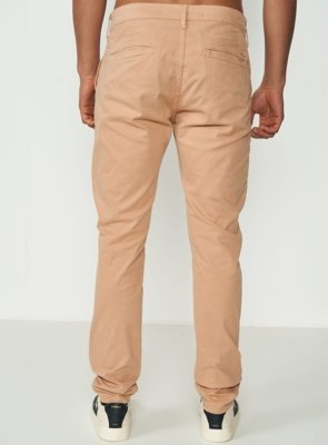 Calça Sarja Felipe Skinny Bege
