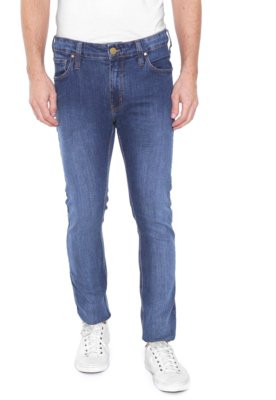 Calça Jeans Colcci Reta Estonada Azul Menor preço em Calça Jeans Colcci Reta Estonada Azul