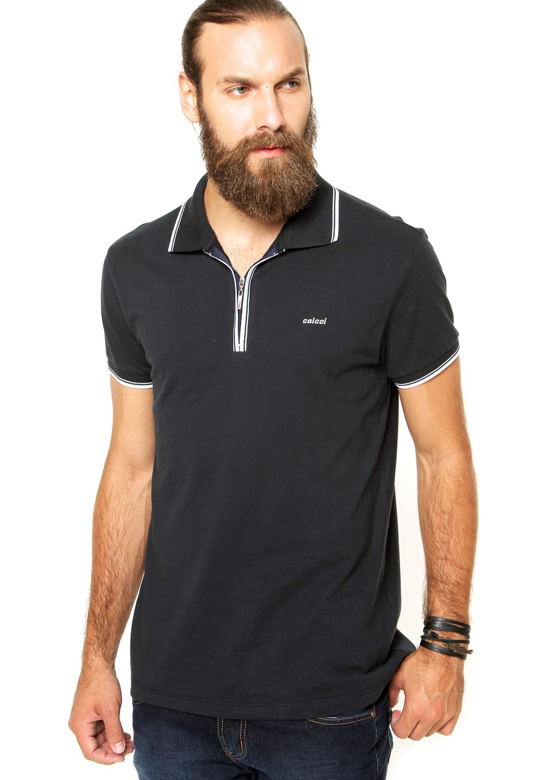 camisa polo colcci masculina dafiti