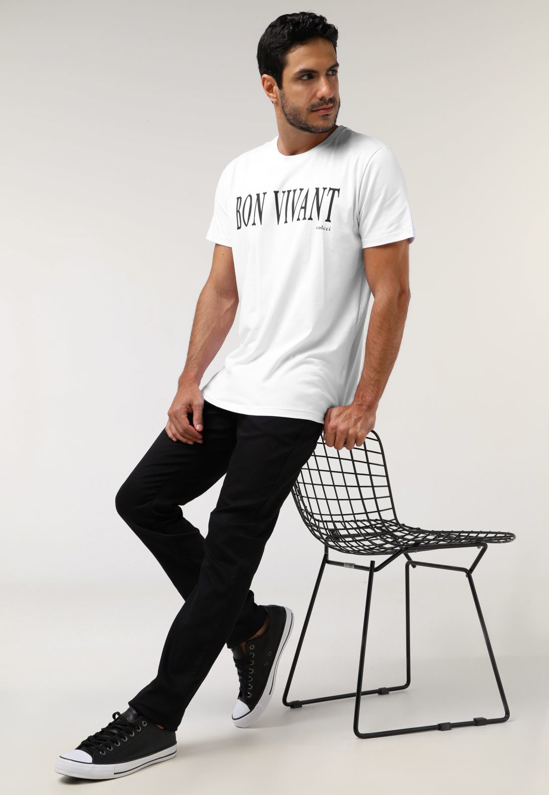 Camiseta Colcci Bon Vivant Branca - Compre Agora