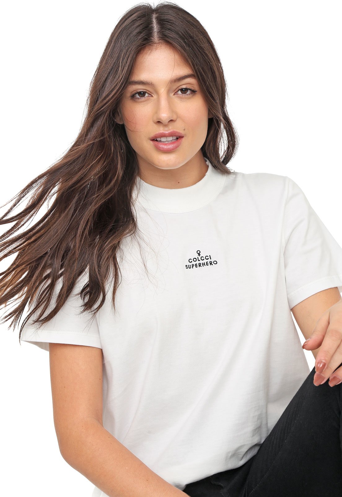 Camisetas femininas colcci store dafiti