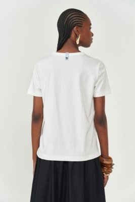 Camiseta Colcci Off Shell