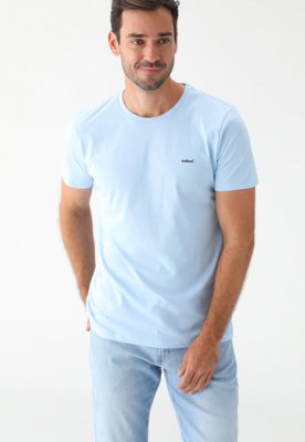 Camiseta Colcci Reta Color Azul