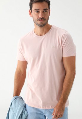 Camiseta Colcci Reta Color Rosa