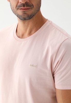 Camiseta Colcci Reta Color Rosa