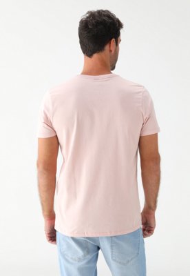 Camiseta Colcci Reta Color Rosa