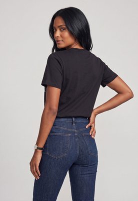 Camiseta Feminina Colcci Lettering Preta