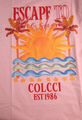 Camiseta Feminina Colcci To The Shore Rosa