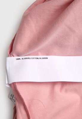 Camiseta Feminina Colcci To The Shore Rosa