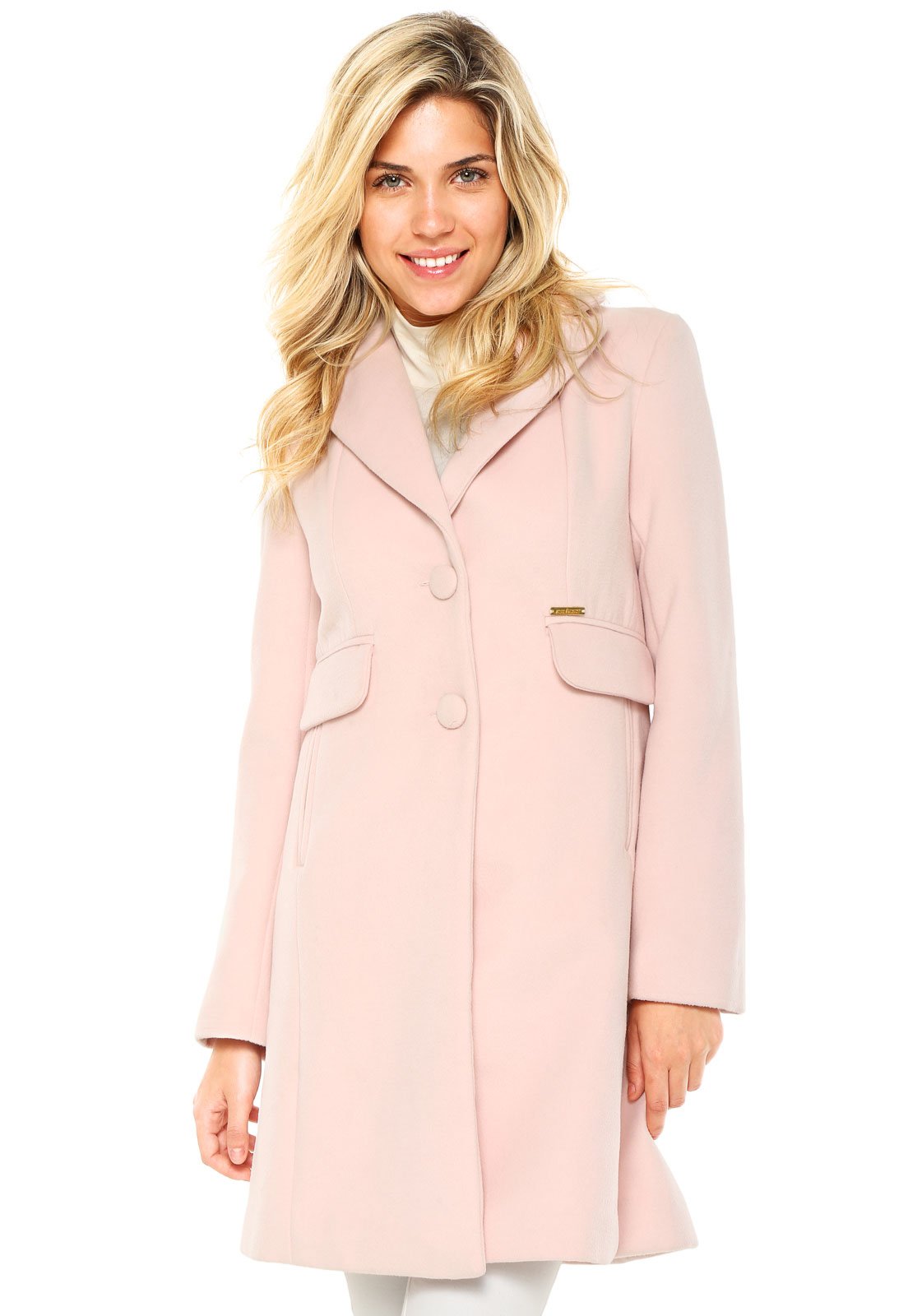 casaco rosa feminino