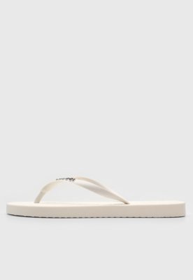 Chinelo Colcci Logo Branco