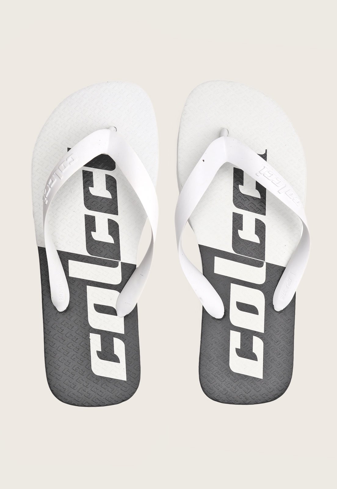 Chinelo Colcci Logo Branco