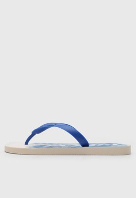 Chinelo Colcci Logo Branco