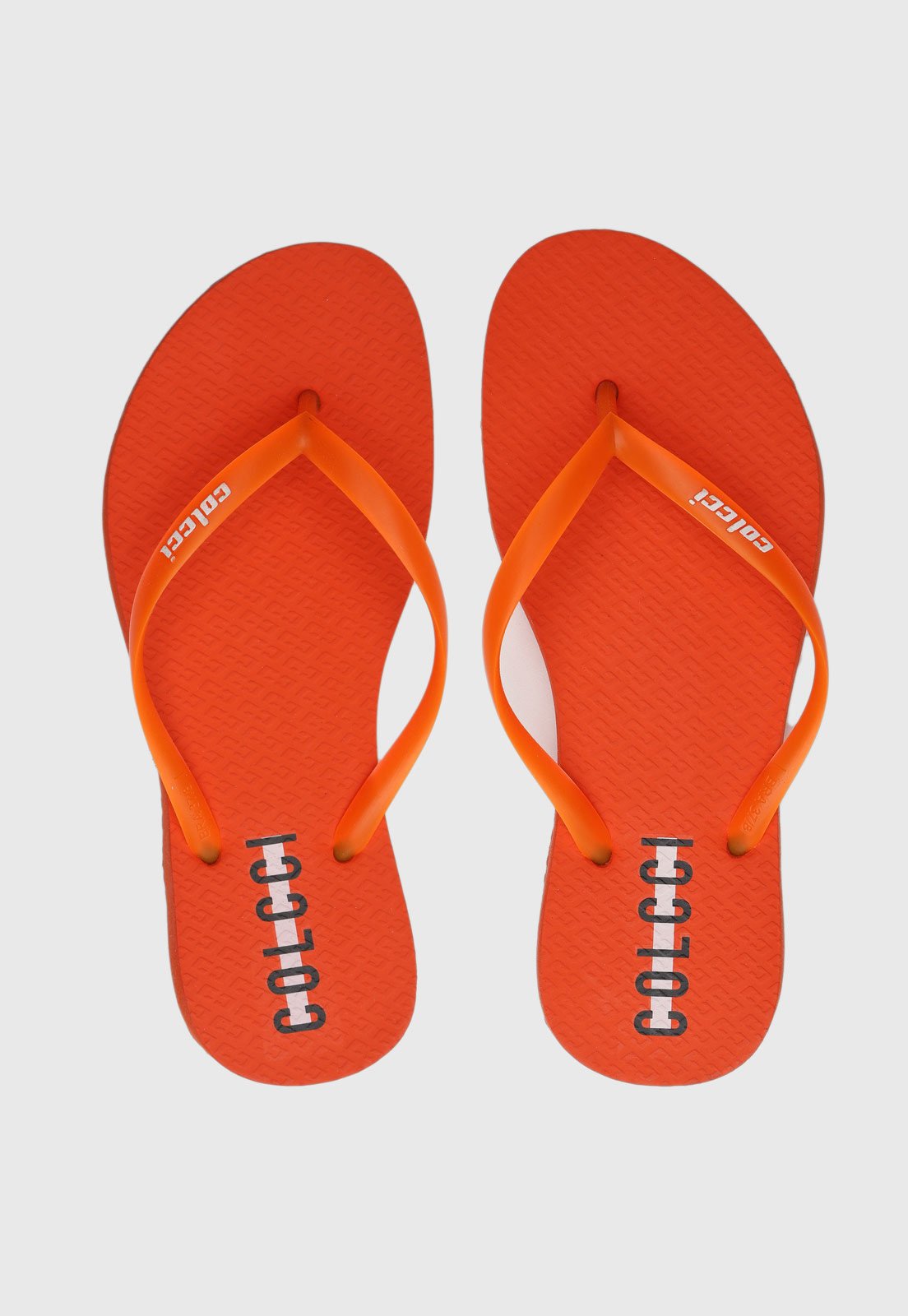 Chinelo Colcci Logo Laranja