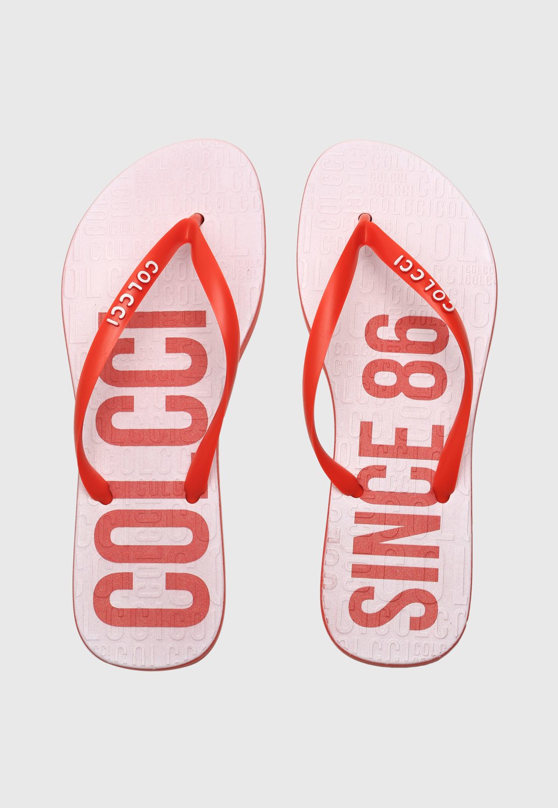 Chinelo Colcci Logo Laranja