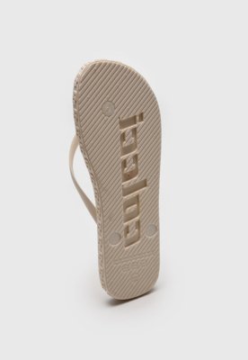 Chinelo Colcci Logo Off-White