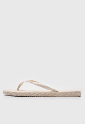 Chinelo Colcci Logo Off-White