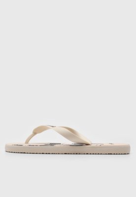 Chinelo Colcci Logo Off-White