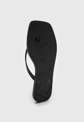 Chinelo Colcci Logo Preto