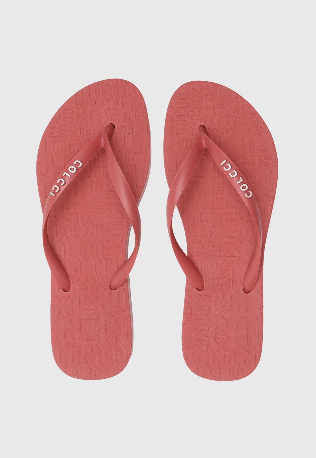 Chinelo BRIZZA Arezzo Logo Rosa Escorrega o Pre o