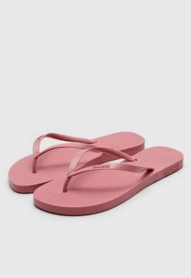 Chinelo Colcci Logo Rosa