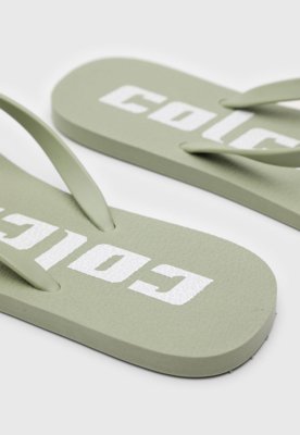 Chinelo Colcci Logo Verde