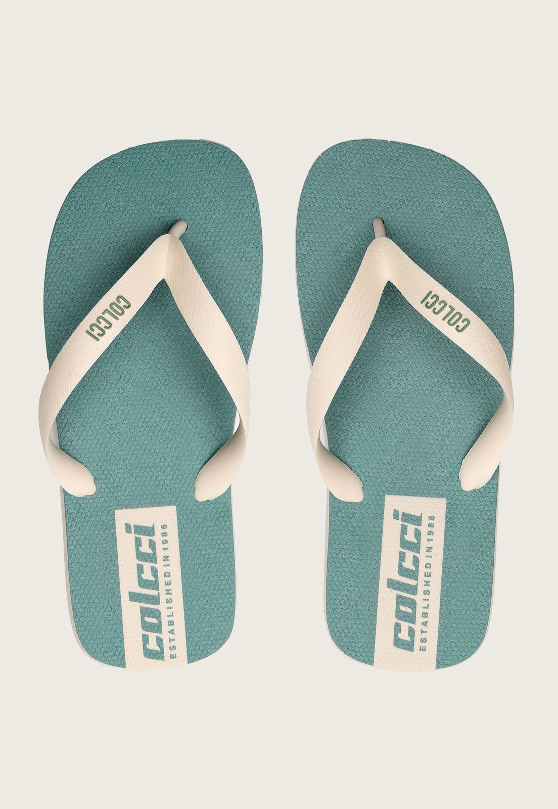 Chinelo Colcci Logo Verde