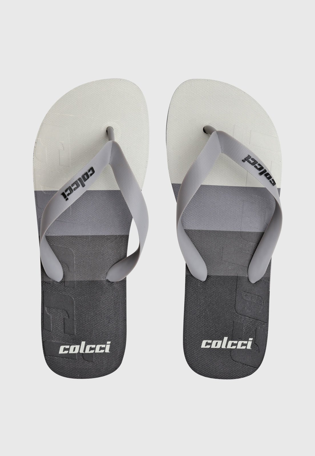 Chinelo Colcci Logomania Cinza