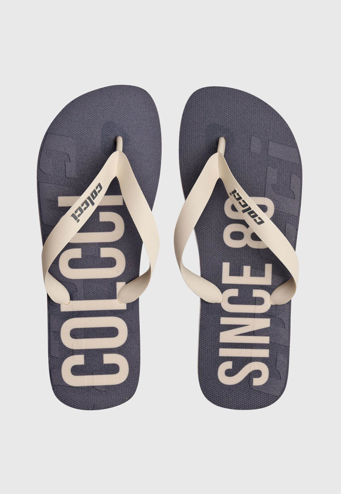 Chinelo Colcci Logomania Preto