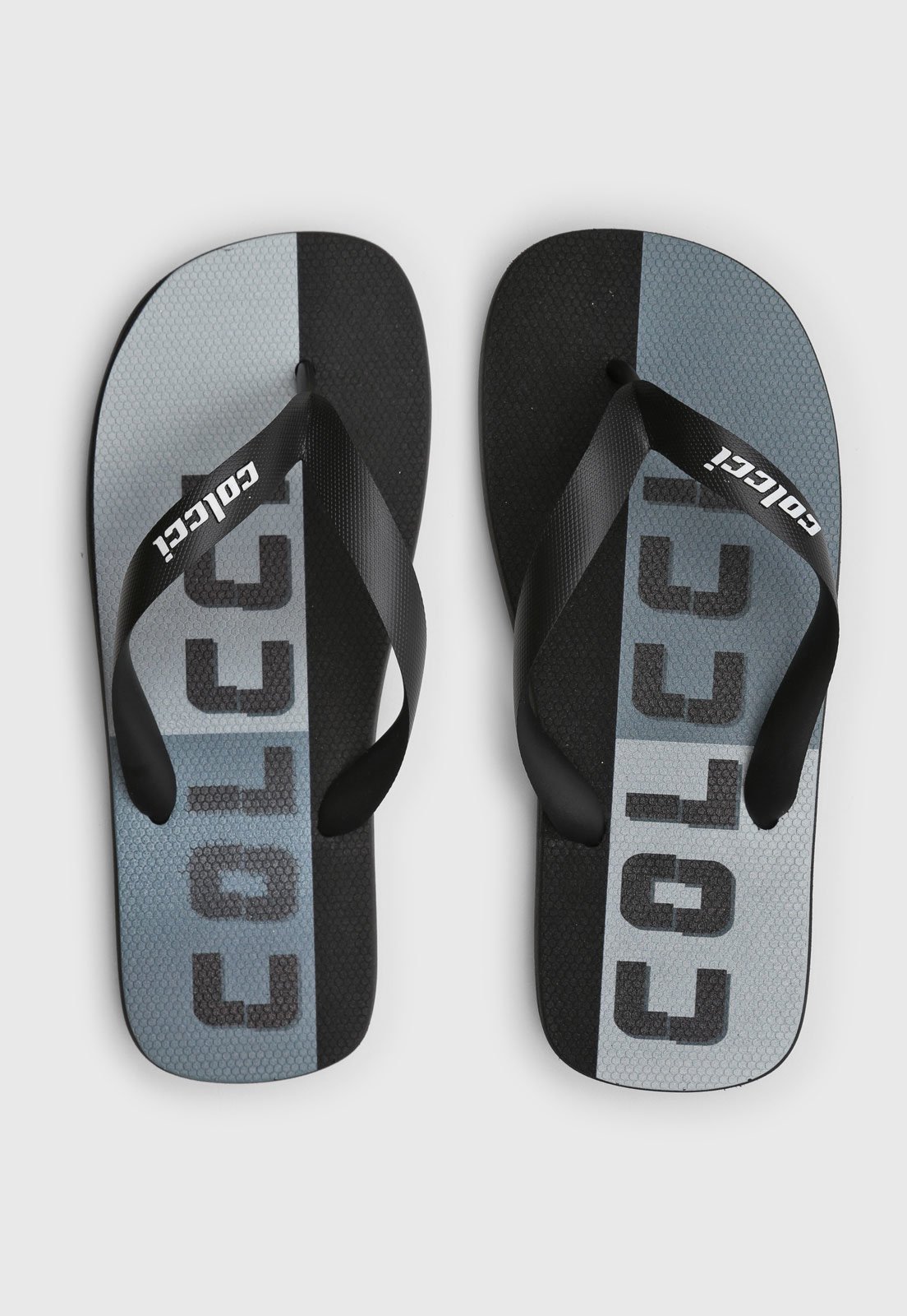 Chinelo Colcci Logomania Preto