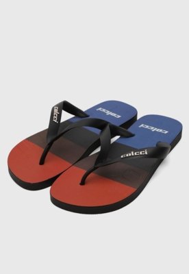 Chinelo Colcci Logomania Preto