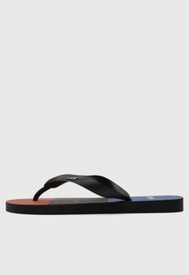 Chinelo Colcci Logomania Preto
