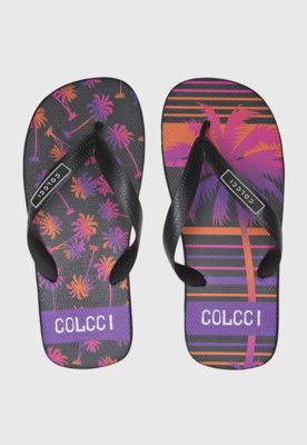 Chinelo Colcci Preto
