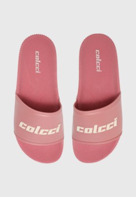 Chinelo Feminino Colcci Slide Rosa