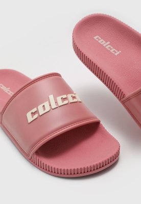 Chinelo Feminino Colcci Slide Rosa