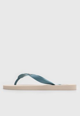 Chinelo Masculino Colcci Arpoador Azul e Bege