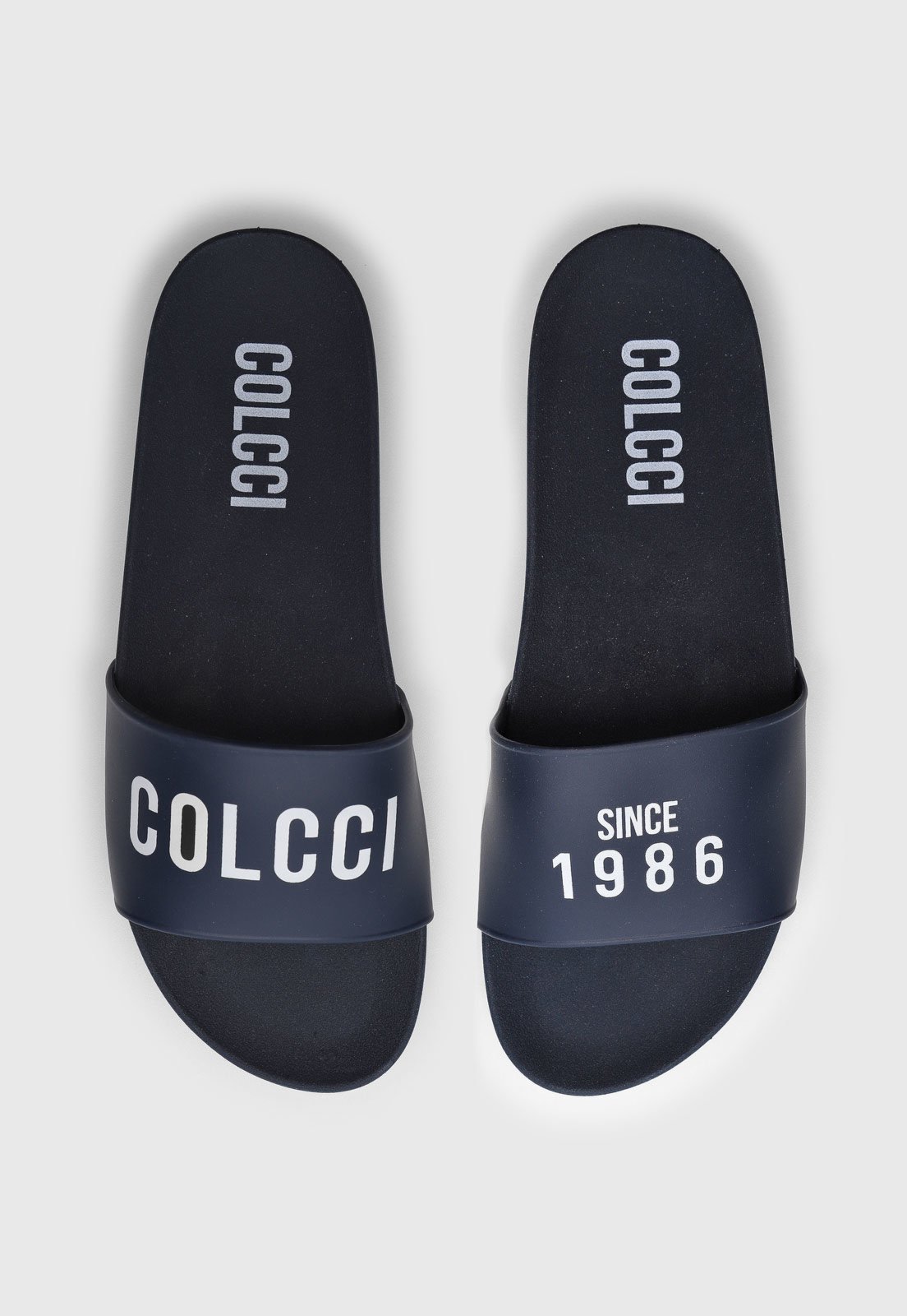 Chinelo Slide Colcci Azul-Marinho