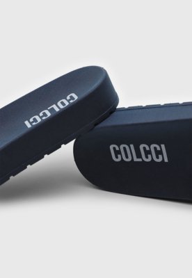 Chinelo Slide Colcci Azul-Marinho