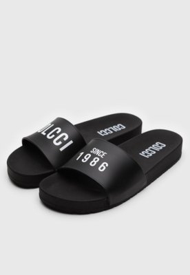 Chinelo Slide Colcci Preto