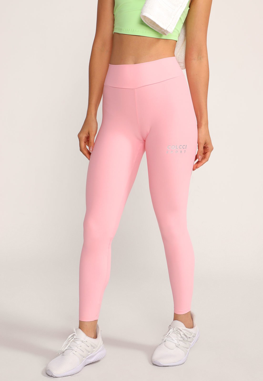 Calça legging rosa Colcci  Compre Online - Calça Legging Sport