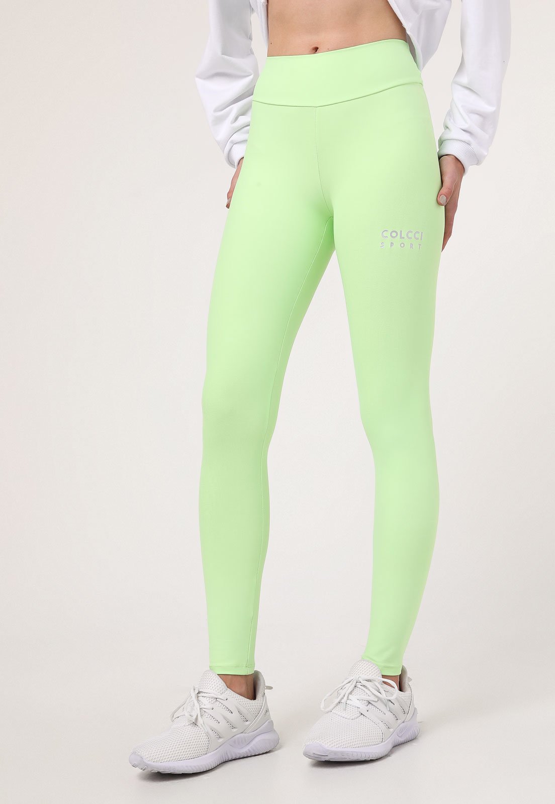 Calça legging verde ervilha Colcci, Compre Online - Calça Legging Sport  Training