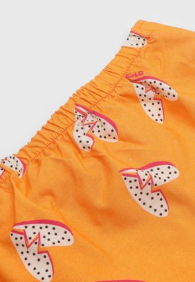 Top Infantil Colcci Fun Amarração Laranja