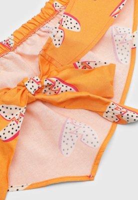 Top Infantil Colcci Fun Amarração Laranja