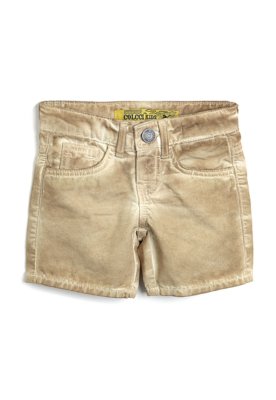Bermuda Colcci Kids Estonada Bege Menor preço em Bermuda Colcci Kids Estonada Bege