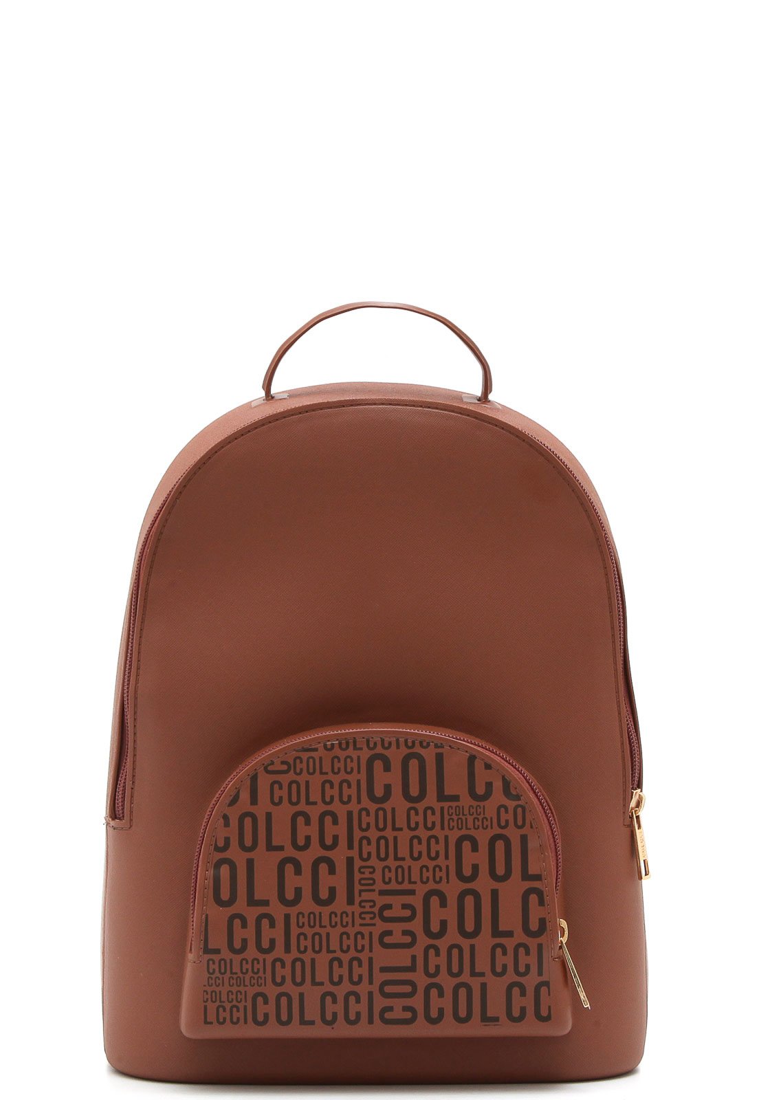 bota colcci lettering caramelo