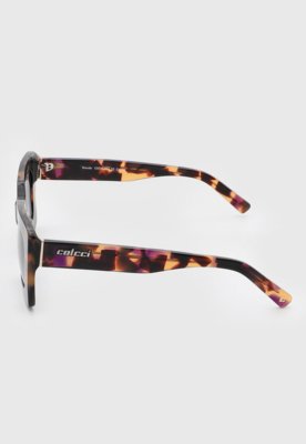 Óculos de Sol Colcci Design Quadrado Acetato Roxo